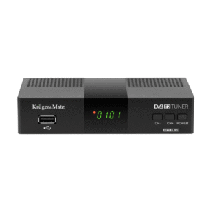 Tuner DVB-T2 H.265 HEVC Kruger&Matz - obrazek 2