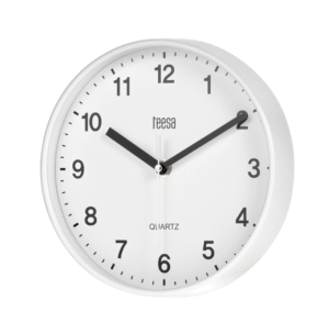 Zegar ścienny 20 cm biały